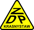 Herb - Zarząd Dróg Powiatowych w Krasnymstawie
