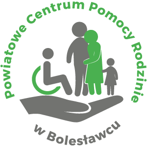 Herb - Powiatowe Centrum Pomocy Rodzinie w Bolesławcu
