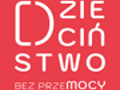 Logo programu Dzieciństwo bez przemocy.