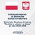 Na plakacie jest widoczna flaga i Godło Polski. Pod ilustracją jest informacja dotycząca dofinansowania ze środków budżetu Państwa.