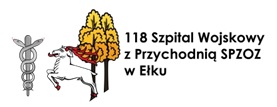 Herb - 118 Szpital Wojskowy z Przychodnią SPZOZ w Ełku